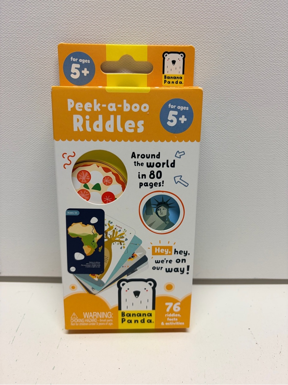 Peek-a-boo Riddles Card Game – Yellow - Picture 2 of 7